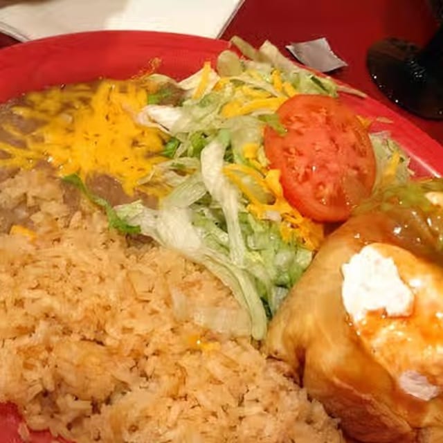 Seafood Chimichanga.