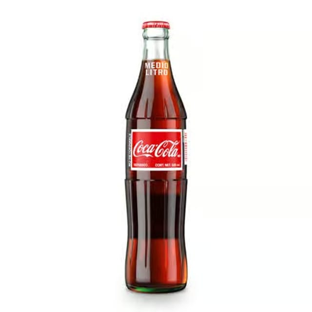 1/2 Liter Mexican Cola.
