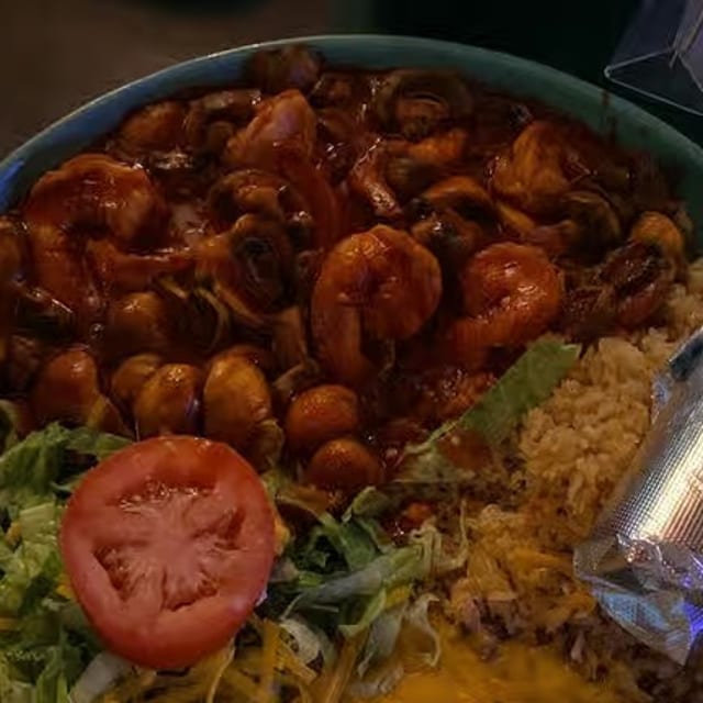 Camarones Mojo De Ajo Appetizer.