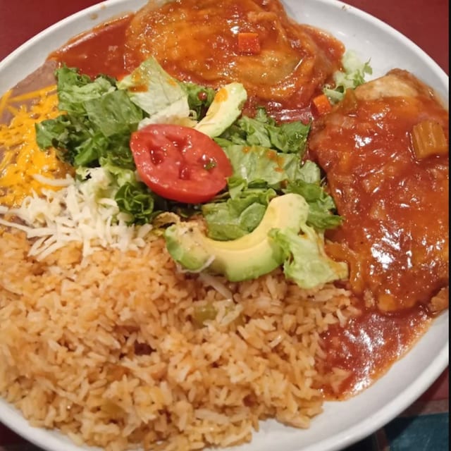 Pollo asado.